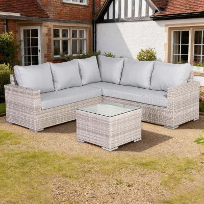 Aurora Range High Back Corner Sofa Set with Coffee Table