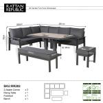 Titan Range High Back Left Hand Corner Sofa Set