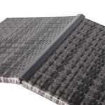 Bax Mice Wicker Raised Dog House / Rattan Dog Bed for Indoor/Outdoor with Removable Roof and Cushion in Grey