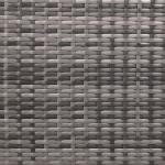 Bax Mice Wicker Raised Dog House / Rattan Dog Bed for Indoor/Outdoor with Removable Roof and Cushion in Grey