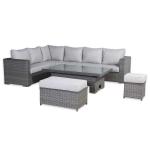 Catalina Range Modular Corner Sofa Set With Rising Table