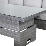 Catalina Range Modular Corner Sofa Set With Rising Table